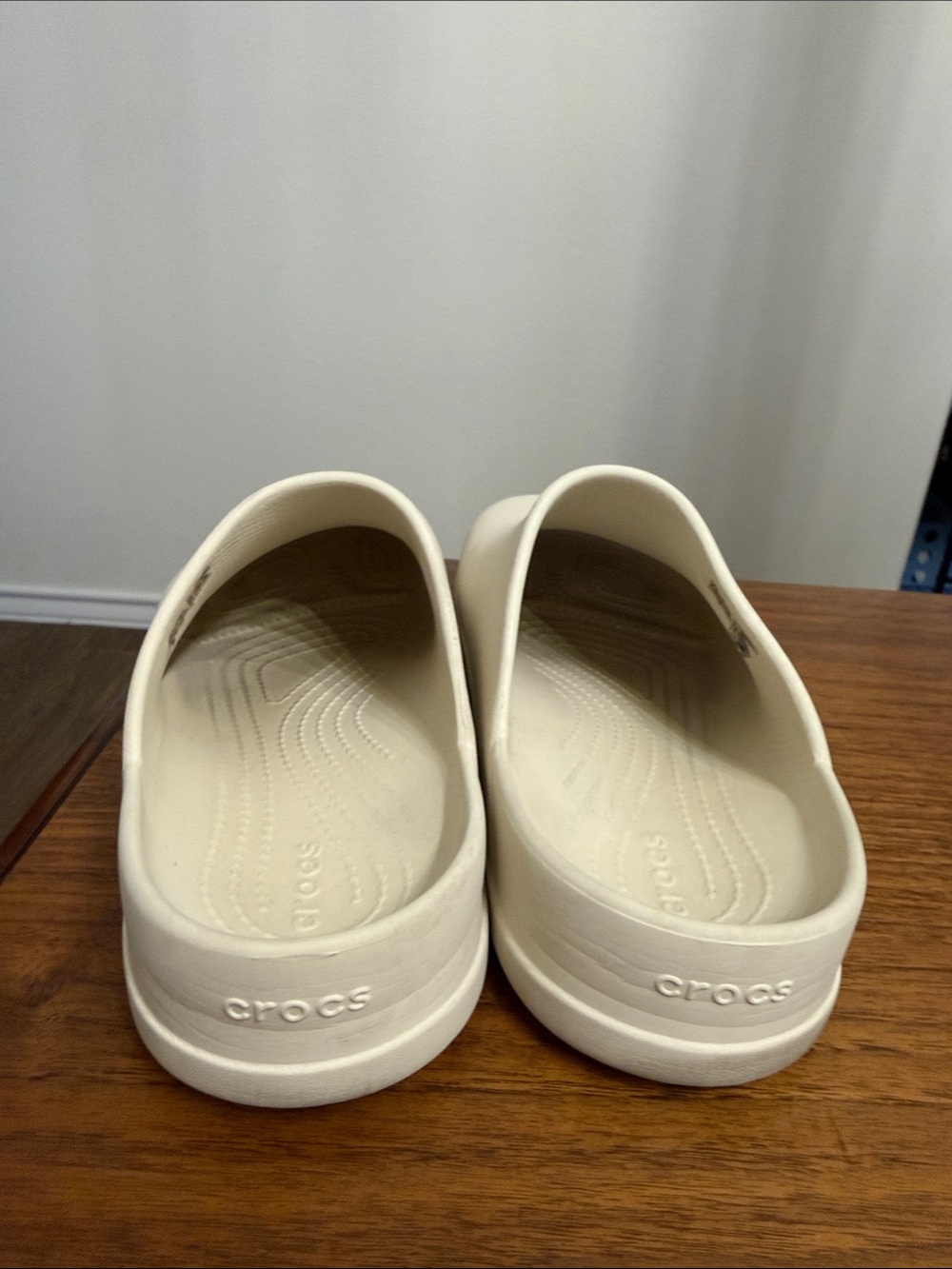 CROCS Dylan Slide Clog in Stucco (cream/off white) - Picture 4 of 6